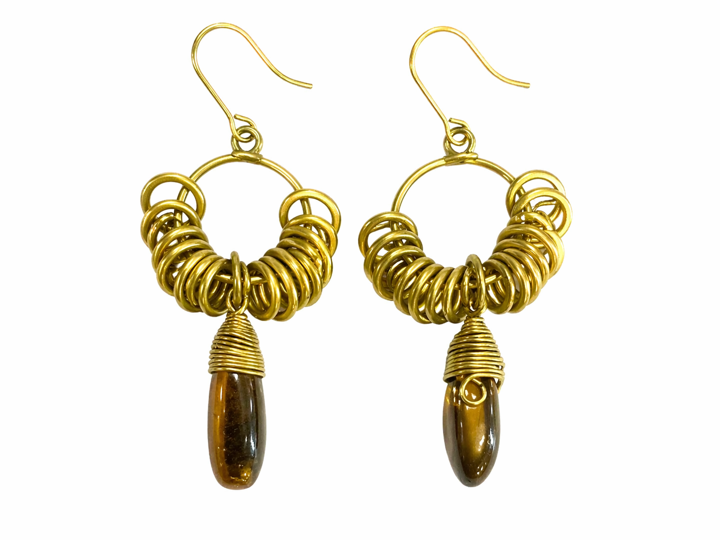 Golden Orbit Earrings