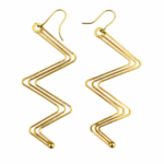 Golden Pulse Earrings