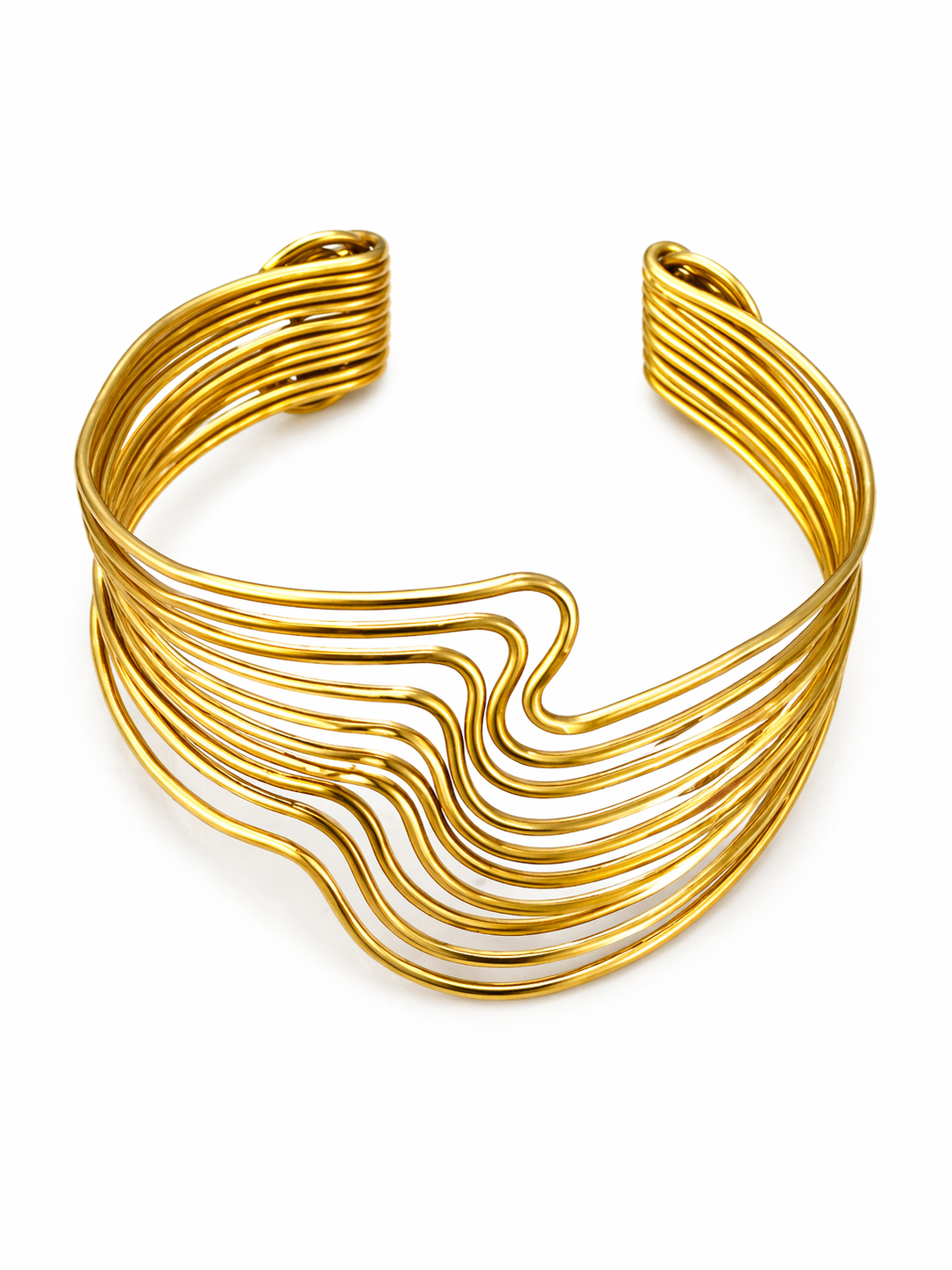 Golden Flow Cuff