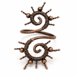 Twin Solar Coil Ring