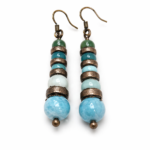 Ocean Column Earrings